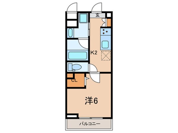 ハマコートⅦの物件間取画像